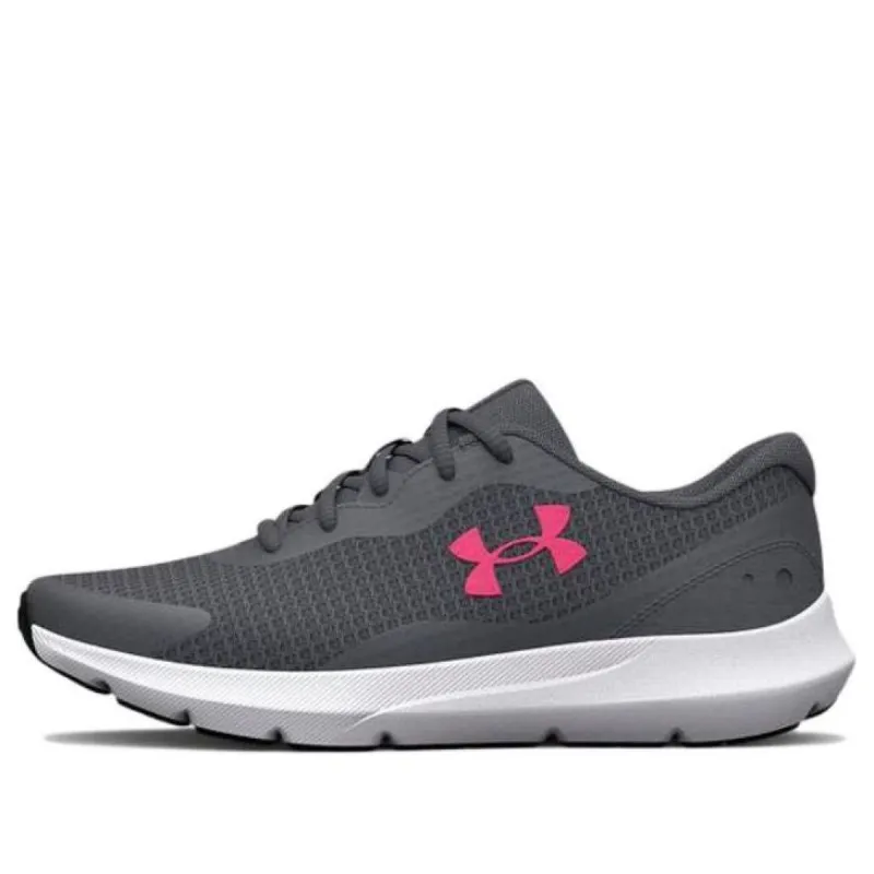 (WMNS) Under Armour Surge 3 'Pitch Grey White' 3024894-103 sold by KicksCrew