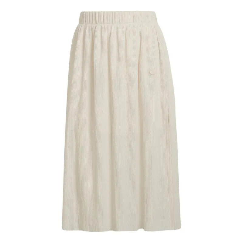 (WMNS) adidas originals ADICOLOR Sports Long Skirt 'Beige' HF7545 sold by KicksCrew
