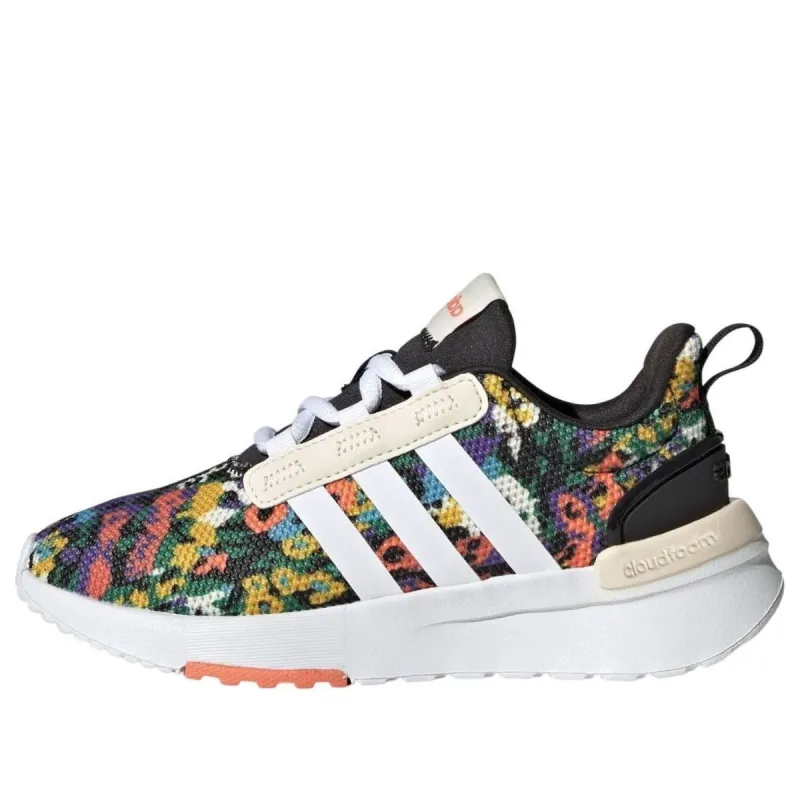 (GS) Adidas Racer TR21 Lifestyle Lace Shoes 'Floral' H06139 sold by KicksCrew