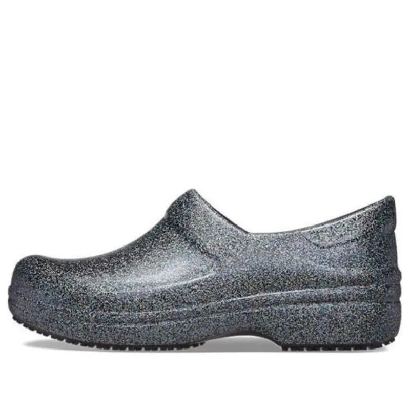 (WMNS) Crocs Neria Pro Li Literide Work Clogs 'Silver Grey' 209219 sold by KicksCrew