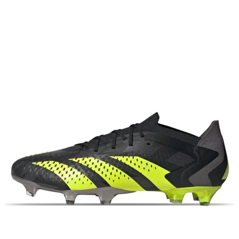 adidas Predator Accuracy Injection.1 Low FG 'Core Black Solar Yellow' IG0782 sold by KicksCrew