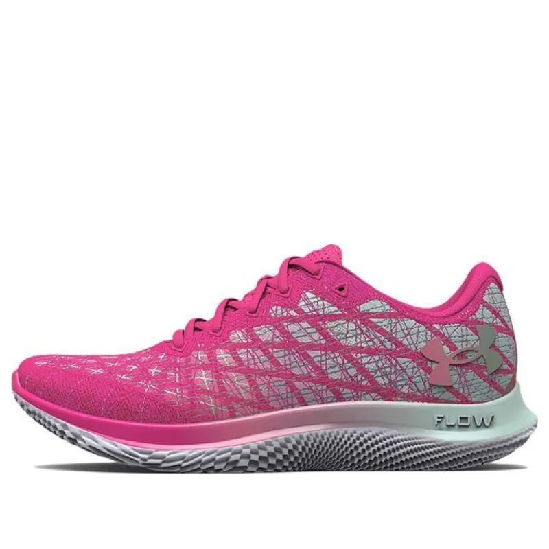 (WMNS) Under Armour Flow Velociti Wind 2 'Electro Pink Sea Mist' 3025177-600 sold by KicksCrew