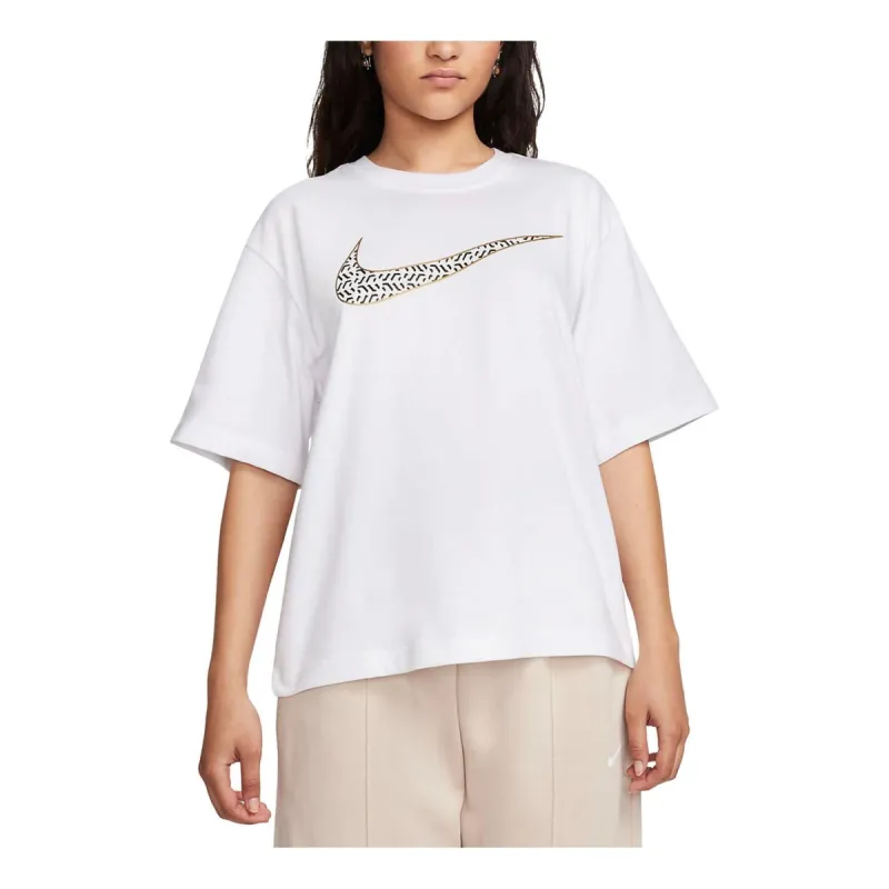 (WMNS) Nike Sportswear Boxy T-Shirt 'White' FJ2714-100 sold by KicksCrew