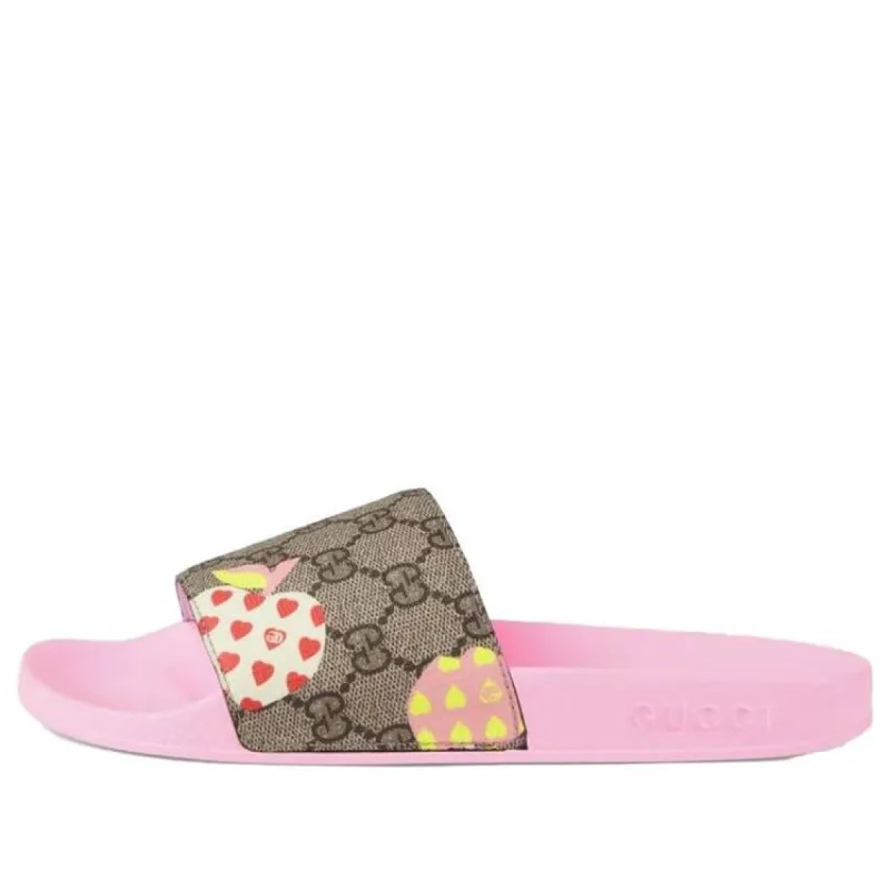 (WMNS) GUCCI Slide Les Pommes Slide Sandal 'Light pink' 664213-22K00-8919 sold by KicksCrew