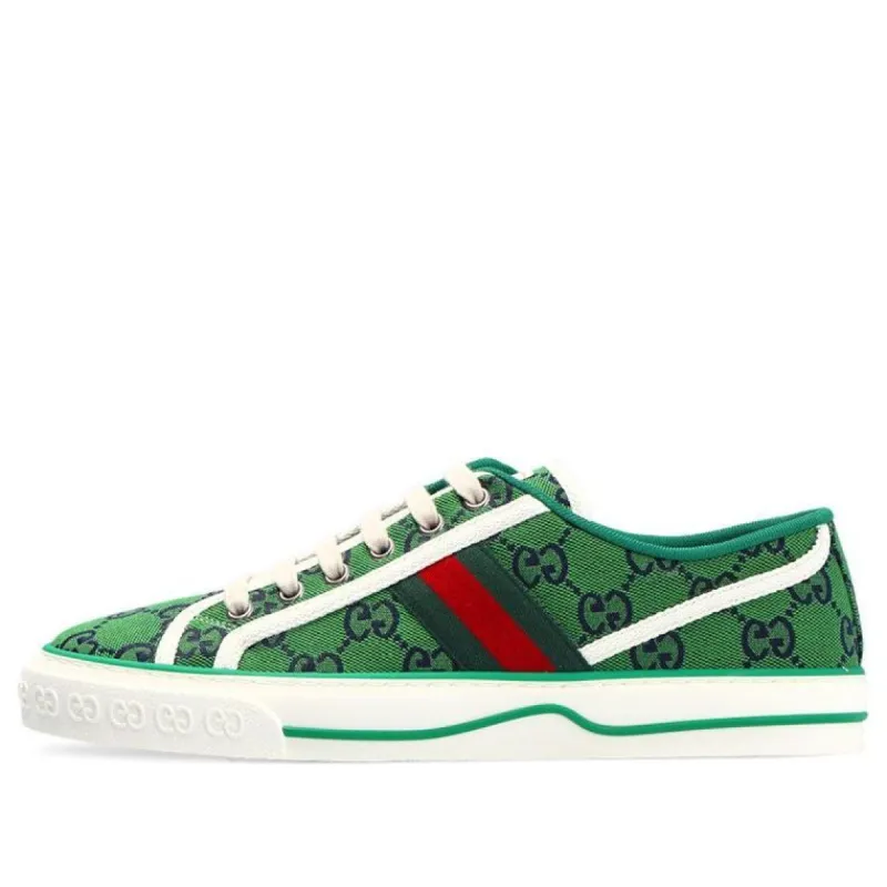 (WMNS) GUCCI Tennis 1977 'Green' 663680-2UZ80-3362 sold by KicksCrew