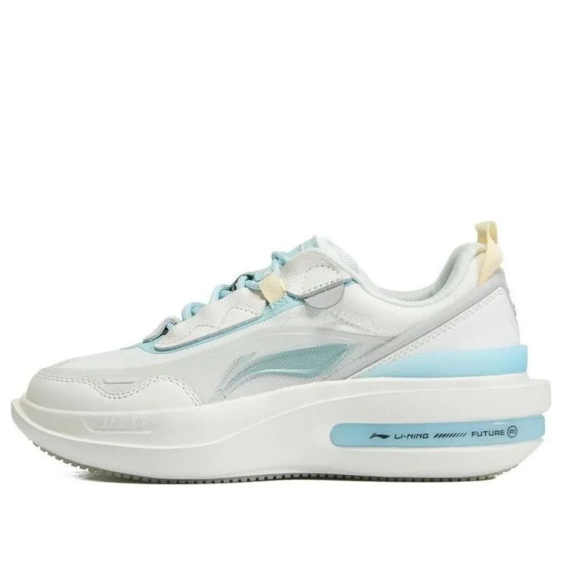 (WMNS) Li-Ning Future R1 'White Light Blue' AGLT016-4 sold by KicksCrew
