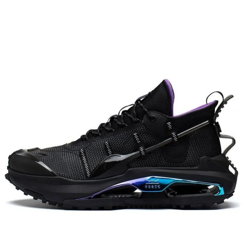 Li-Ning Countflow Wu Xing Xingshan 2.0 V2 'Black Blue' AGLS215-1 sold by KicksCrew