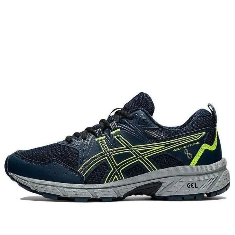 (GS) ASICS Gel-Venture 8 'French Blue Hazard Green' 1014A141-406 sold by KicksCrew
