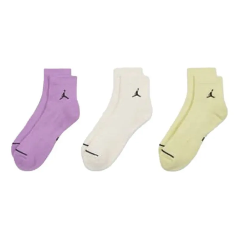 Air Jordan Everyday Ankle Socks (3 Pairs) 'Multi' DX9655-908 sold by KicksCrew