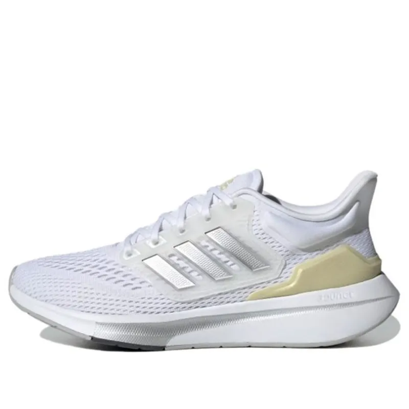 (WMNS) adidas EQ21 Run 'White Sandy Beige Metallic' GZ0591 sold by KicksCrew