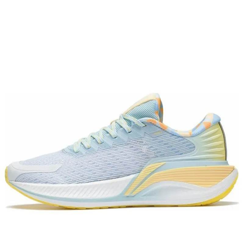 (WMNS) Li-Ning Yueying Element 2 'White Blue Yellow' ARHS018-3 sold by KicksCrew