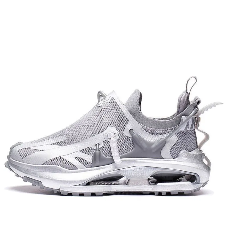 Li-Ning Countflow Wu Xing Xingshan 2.0 'Silver Grey' AGLS143-3 sold by KicksCrew