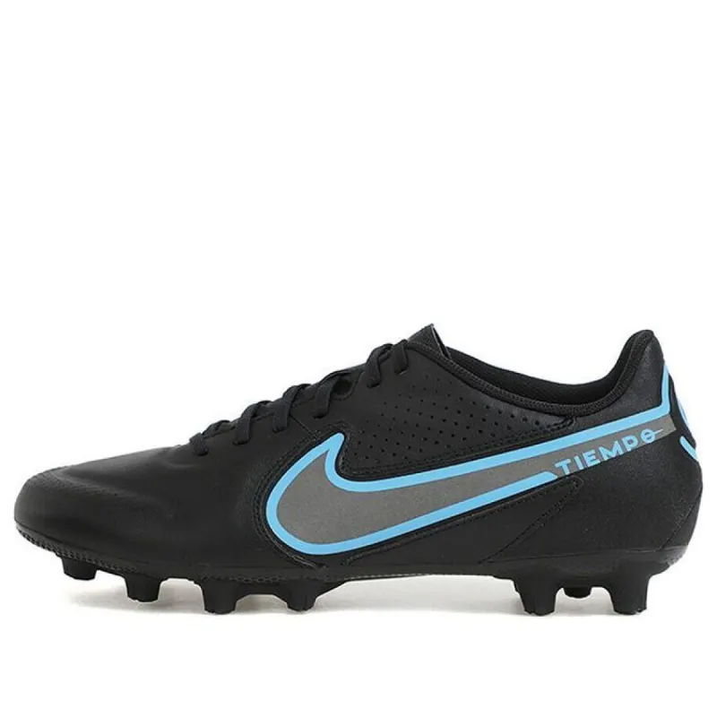Nike Tiempo Legend 9 Academy HG 'Black Baltic Blue' DB0626-004 sold by KicksCrew
