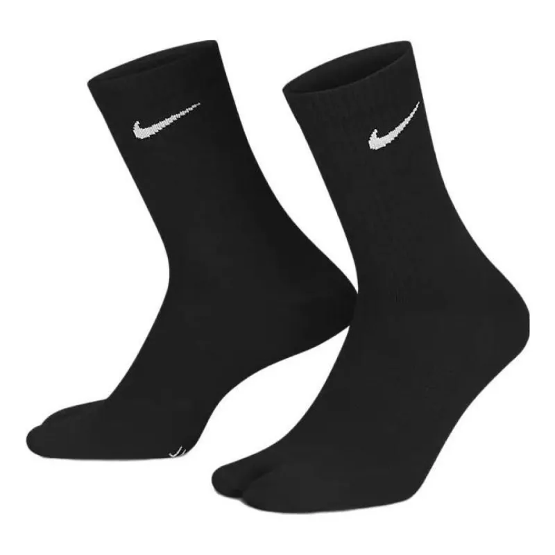 Nike Everyday Plus Lightweight Crew Socks 'Black' DX1158-010 sold by KicksCrew