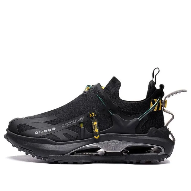 Li-Ning Countflow Wu Xing Xingshan 2.0 'Black Yellow' AGLS143-1 sold by KicksCrew