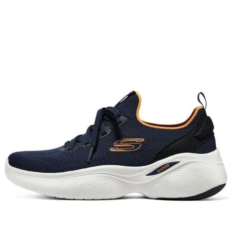 Skechers Arch Fit Infinity 'Navy Orange' 232607-NVOR sold by KicksCrew