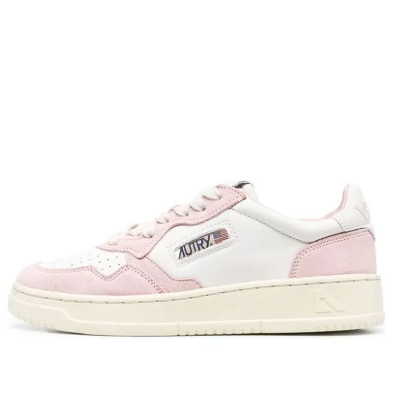 (WMNS) Autry Open Low Leather Suede 'Pink' AOLW-CE17 sold by KicksCrew