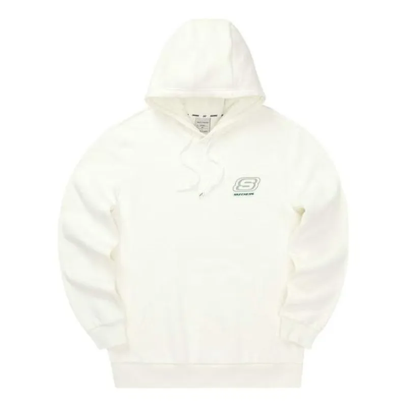 Skechers Hooded Pullover Casual Long Sleeve Sweatshirt 'White' L322U090-0074 sold by KicksCrew