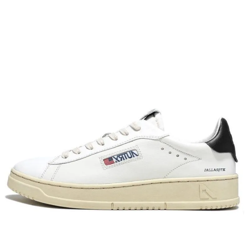 Autry Dallas Low Leather 'White Black' ADLM-NW08 sold by KicksCrew