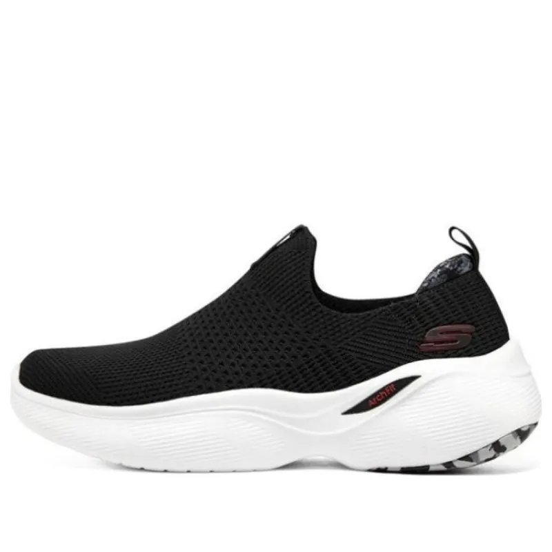 Skechers Arch Fit Infinity 'Black White' 232608-BKW sold by KicksCrew