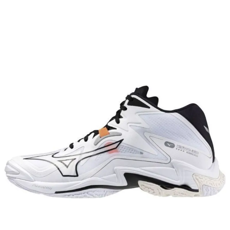 Mizuno Wave Lightning Z8 Mid Rise 'White' V1GA240551 sold by KicksCrew