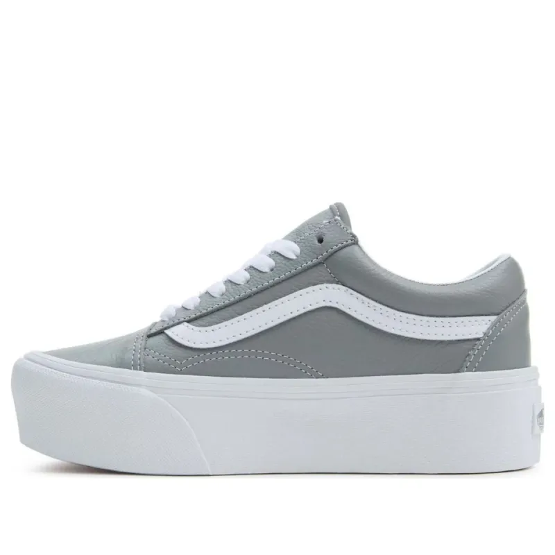 Vans Old Skool Stackform Shoes 'Grey White' VN0009PZBXC sold by KicksCrew