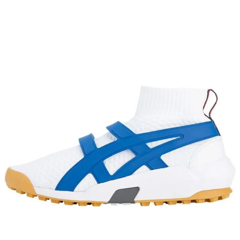 Onitsuka Tiger Knit Trainer 'White Royal Blue' 1183B535-100 sold by KicksCrew