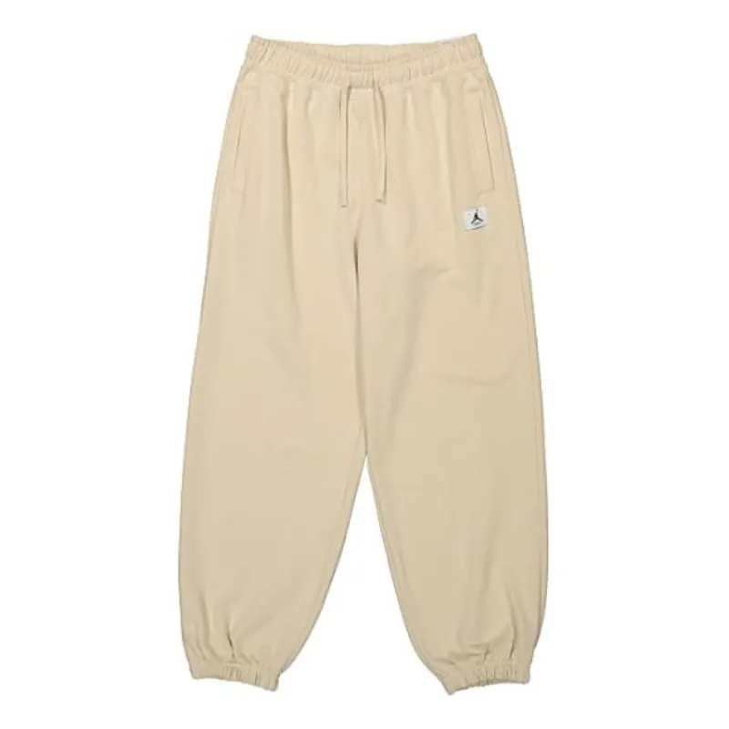 (WMNS) Air Jordan Flight Fleece Trousers 'Beach' DQ4607-234 sold by KicksCrew
