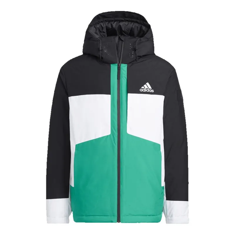 adidas Neo Track Jackets 'Green White Black' IA4215 sold by KicksCrew
