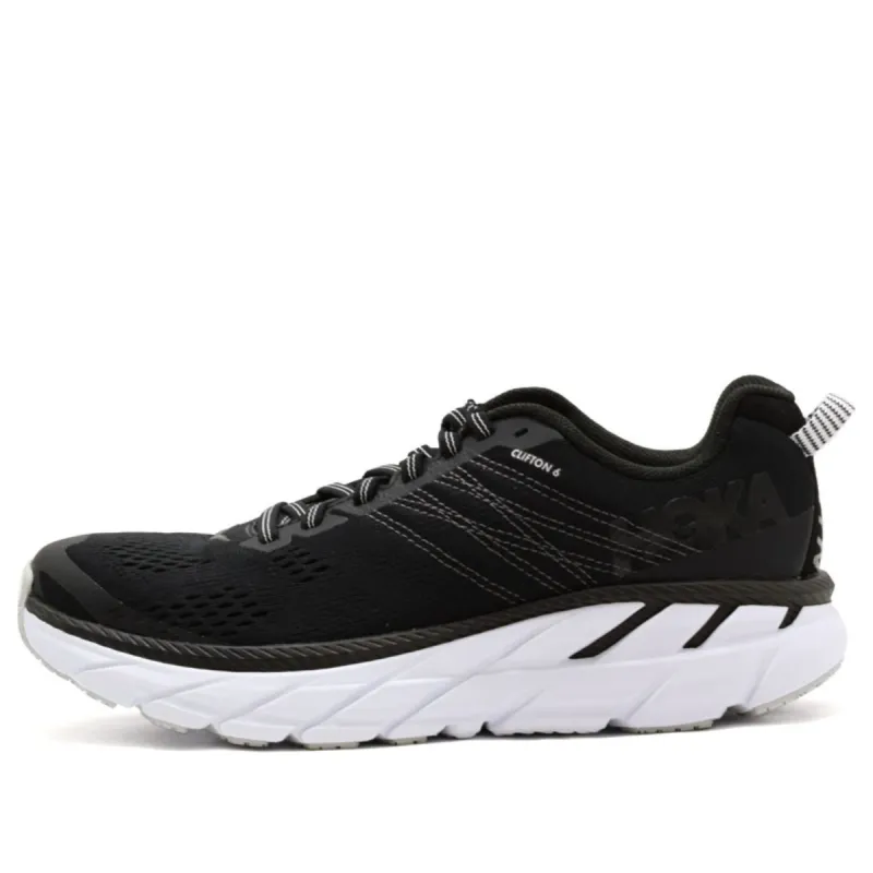 (WMNS) Hoka One One Clifton 6 'Black White' 1102873-BWHT sold by KicksCrew