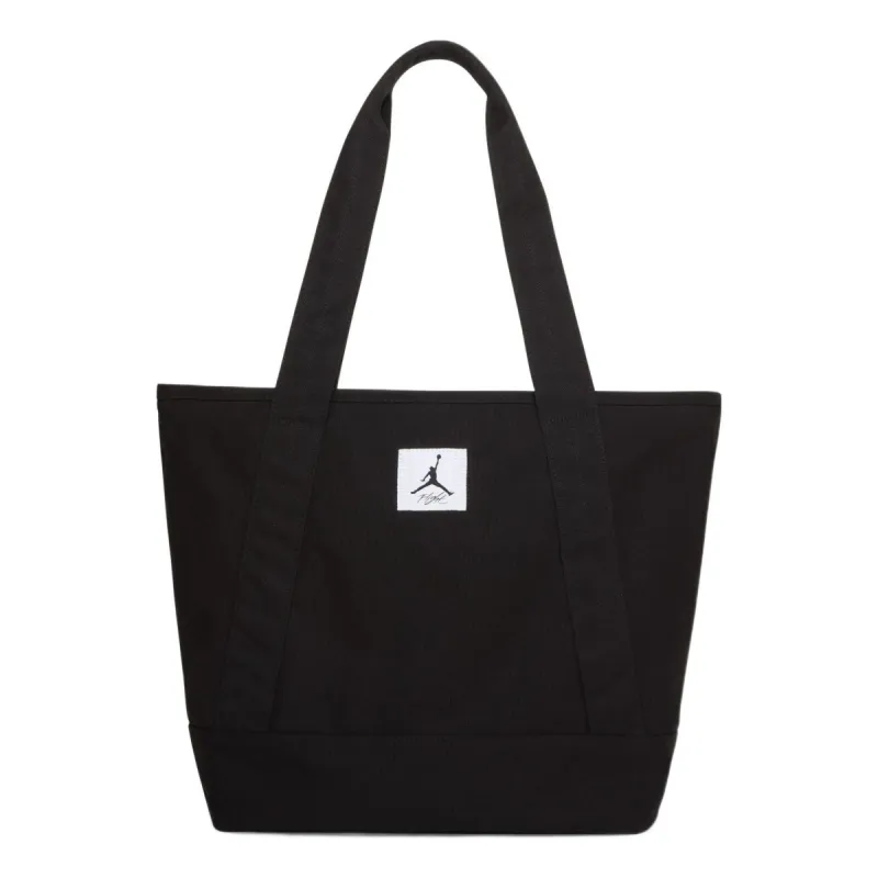 Air Jordan Logo Tote Bag 'Black' JD2243019GS-002 sold by KicksCrew