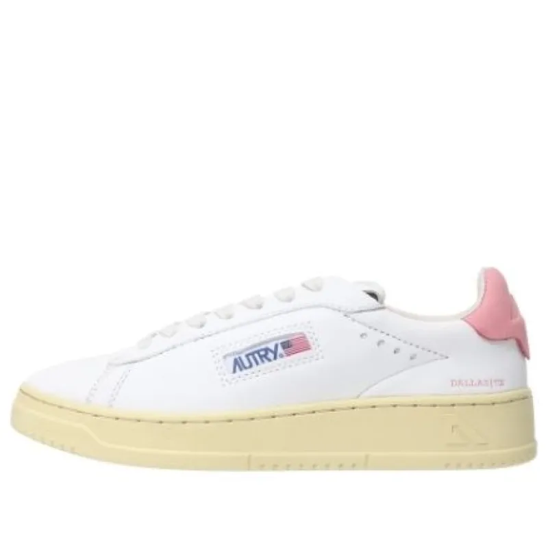 (WMNS) Autry Dallas Low Nubuck Goatskin 'White Pink' ADLW-NG04 sold by KicksCrew