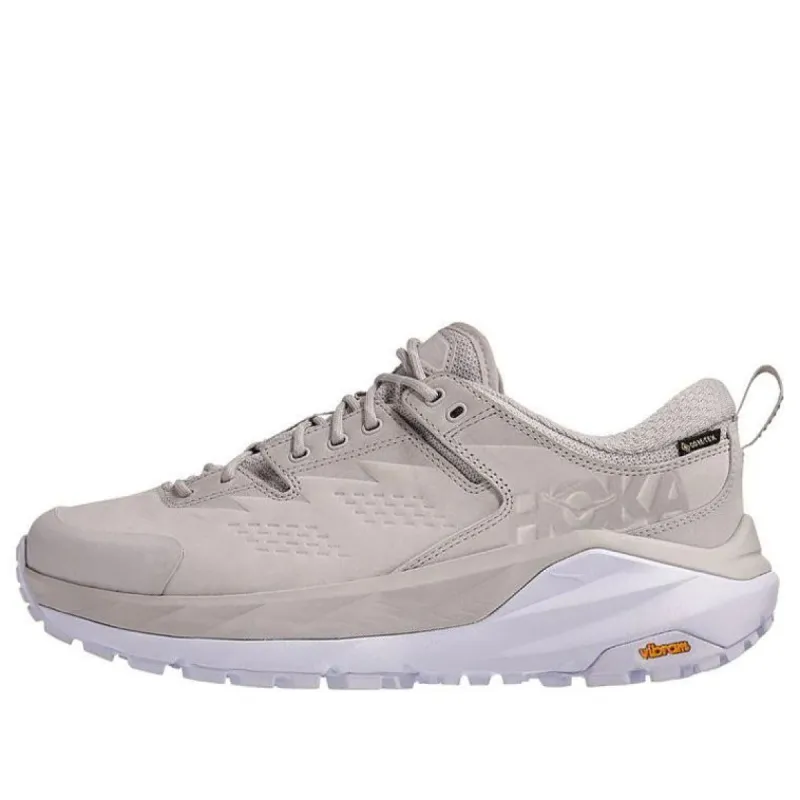 (WMNS) HOKA ONE ONE Kaha Low GTX 'Lunar Rock' 1118586-LRWH sold by KicksCrew