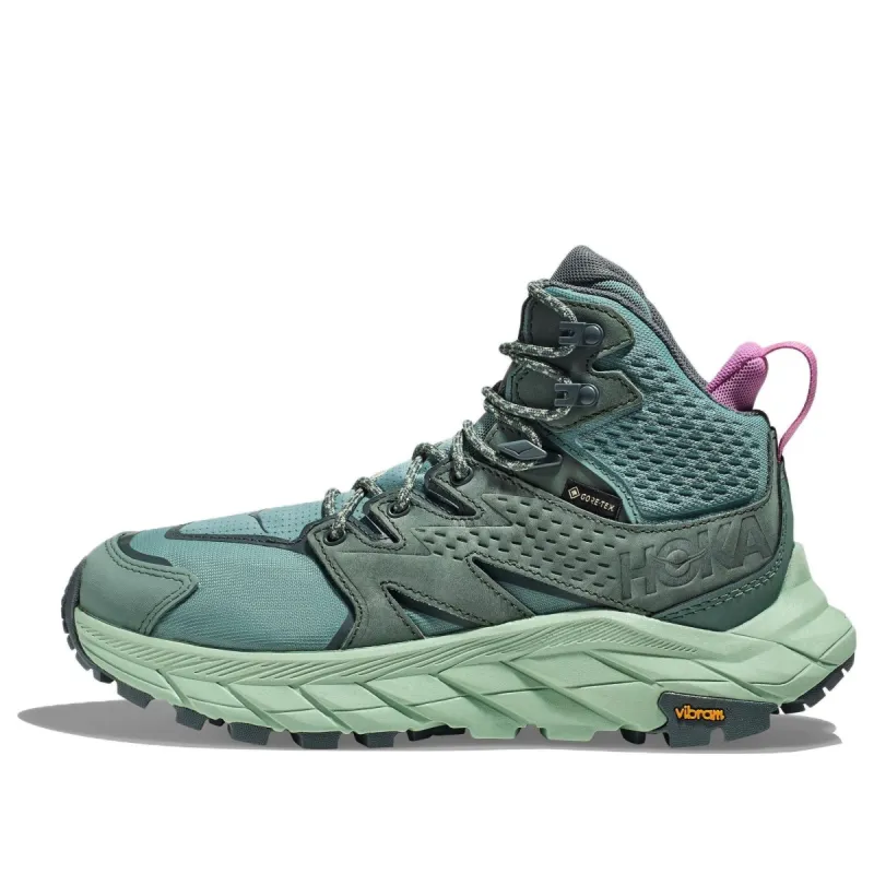 (WMNS) Hoka One One Anacapa Mid GORE-TEX 'Trellis Mist Green' 1119372-TMGR sold by KicksCrew