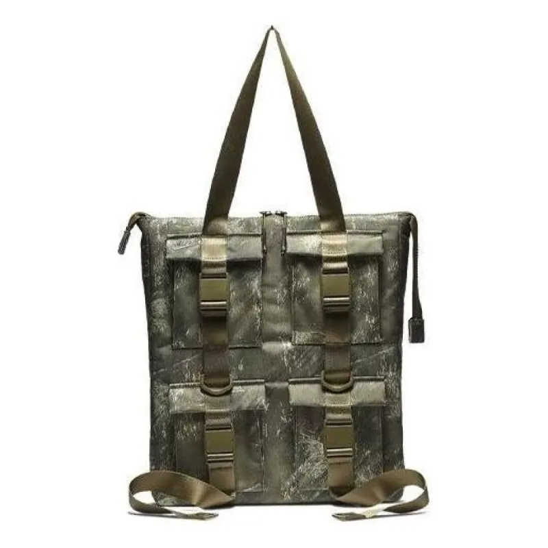 Nike Pocket Printed Tote 'Olive Green' BA6378-395 sold by KicksCrew