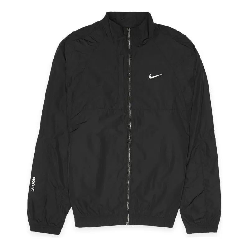 Nike x NOCTA Northstar Nylon Track Jacket 'Black' FN7666-010 sold by KicksCrew