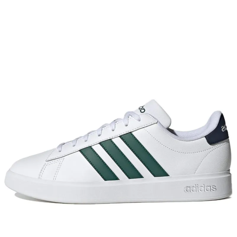 Adidas Grand Court Cloudfoam 'White Collegiate Green' ID4465 sold by KicksCrew