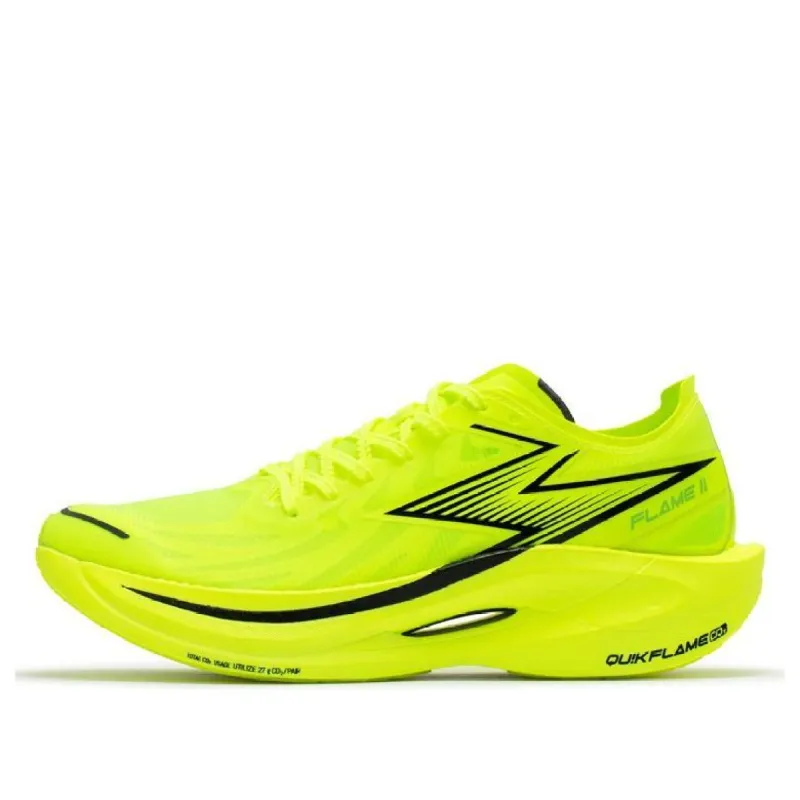 361 Degrees x Qu!k Foam Flying Flame 2 'Neon Yellow Green' 672312214-9 sold by KicksCrew