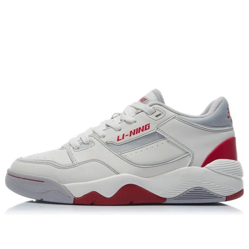 Li-Ning Retro 80s 'White Red' AGBR085-3 sold by KicksCrew