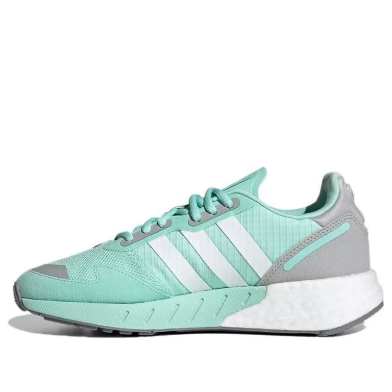 (WMNS) adidas ZX 1K Boost 'Bold Logo Graphic - Clear Mint' FX6865 sold by KicksCrew