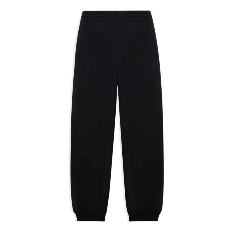 Li-Ning Graphic Joggers Sweatpants 'Black' AKLT063-1 sold by KicksCrew