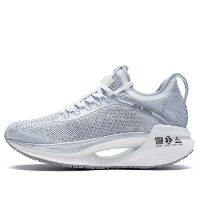 (WMNS) Li-Ning Jue Ying Essential 'Silver White' ARRS004-8 sold by KicksCrew