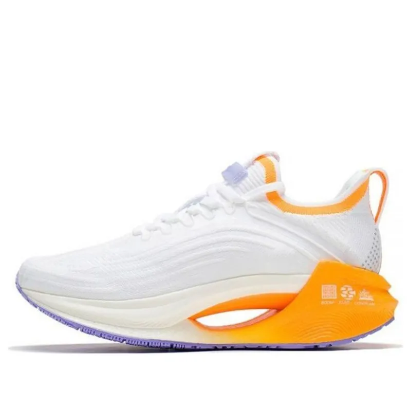 (WMNS) Li-Ning Jue Ying Essential 'White Purple Gold' ARRS004-1 sold by KicksCrew