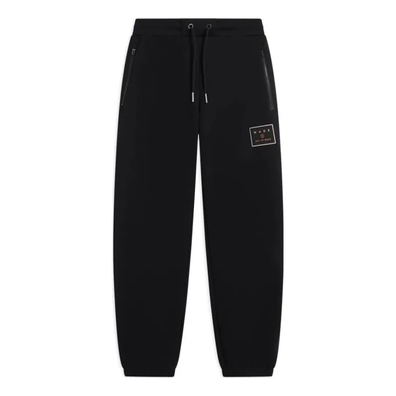 Li-Ning Way Of Wade Label Logo Joggers Sweatpants 'Black' AKLSC67-1 sold by KicksCrew