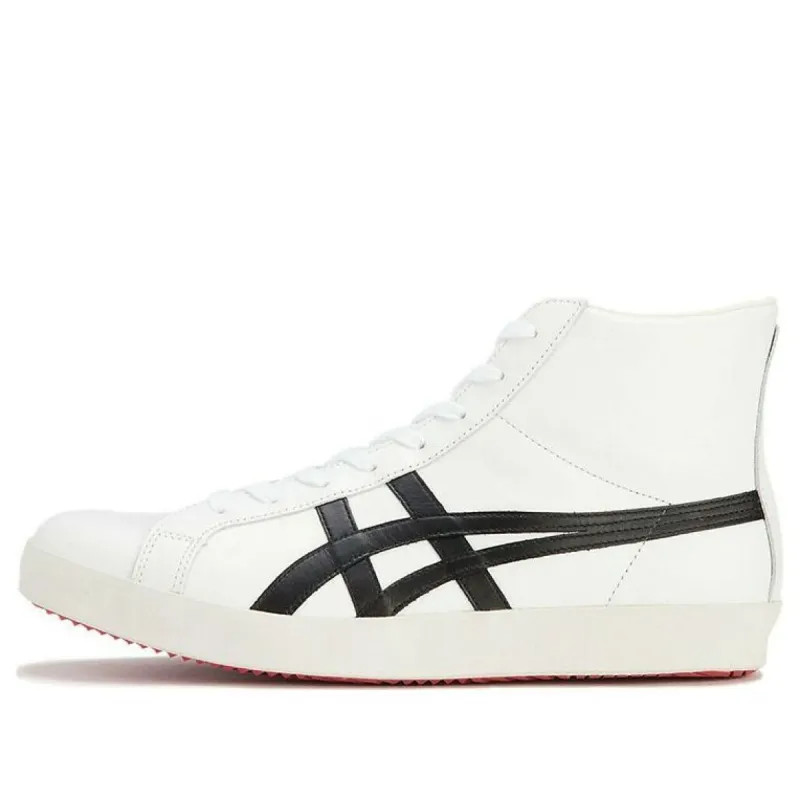 Onitsuka Tiger Fabre HI NM Shoes 'White Black' 1183B439-101 sold by KicksCrew