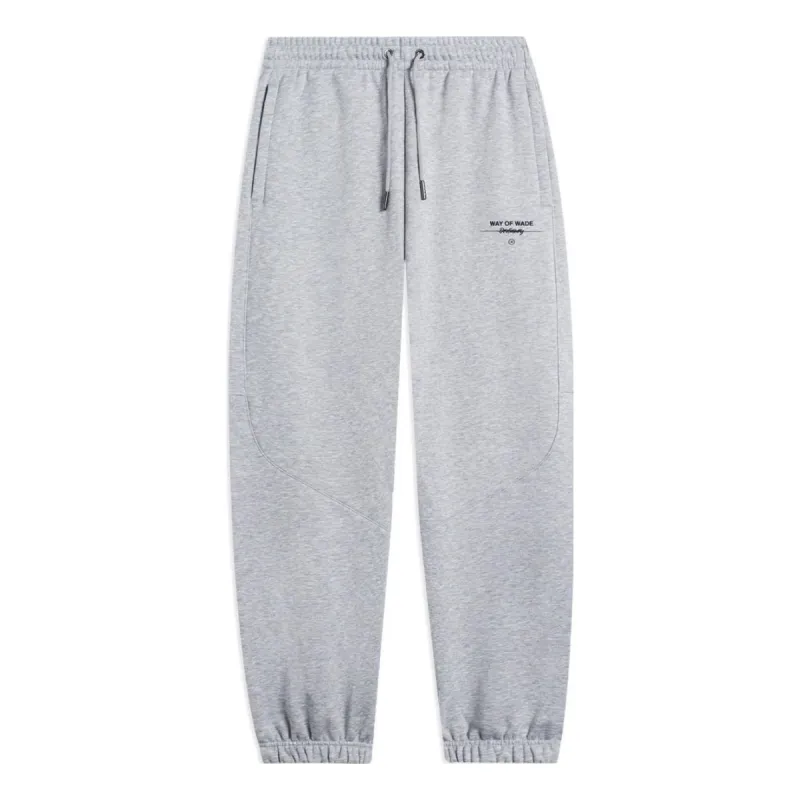 Li-Ning Way Of Wade Graphic Sweatpants 'Grey' AKLSC23-4 sold by KicksCrew