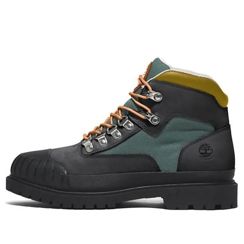 (WMNS) Timberland Heritage Rubber Toe Hiking Boots 'Black' A43TU001 sold by KicksCrew
