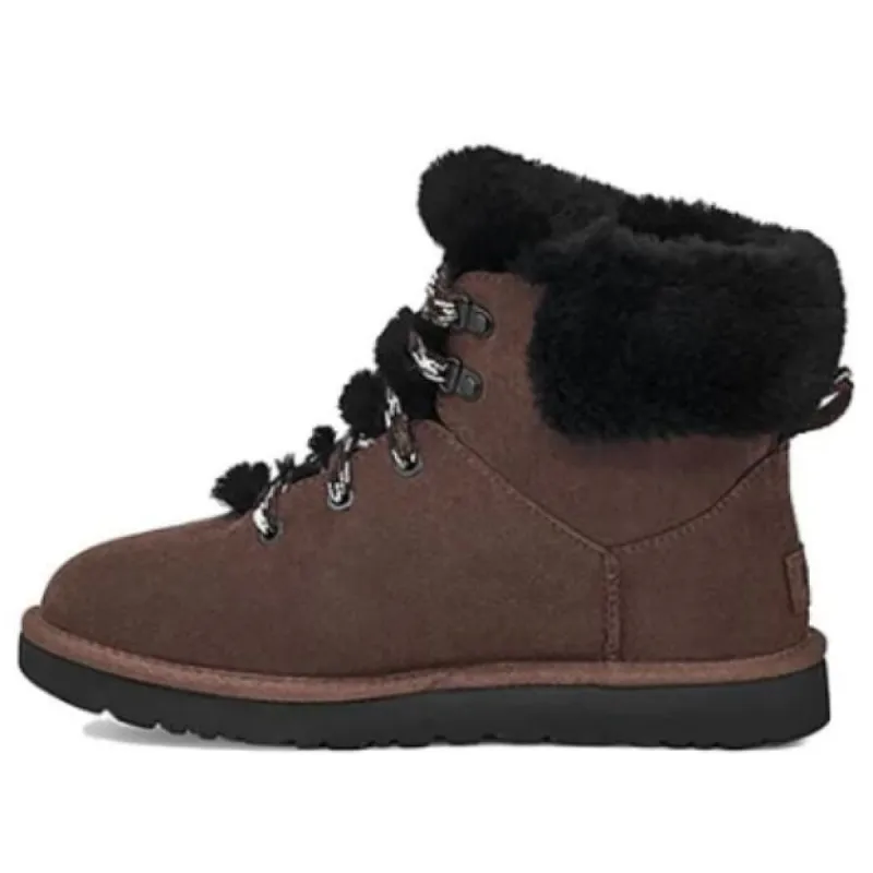 (WMNS) UGG Classic Mini Alpine Lace 'Burnt Cedar' 1130558-BCDR sold by KicksCrew