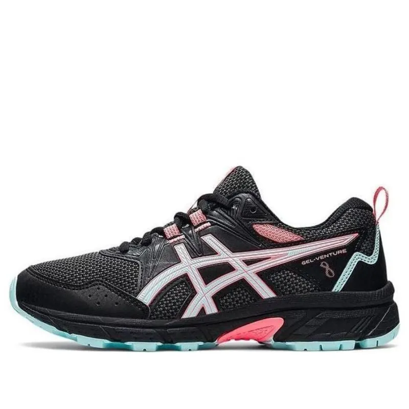 (GS) ASICS Gel-Venture 8 'Black Clear Blue' 1014A141-008 sold by KicksCrew