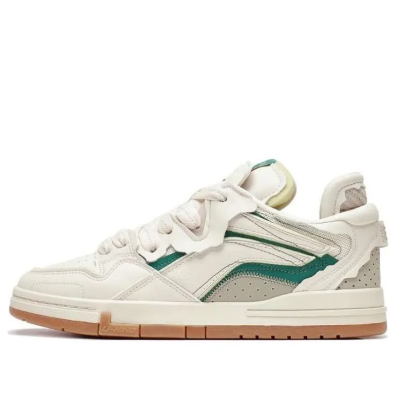 Li-Ning Weiwu Pro Skate Shoes 'White Green' AECT045-2 sold by KicksCrew